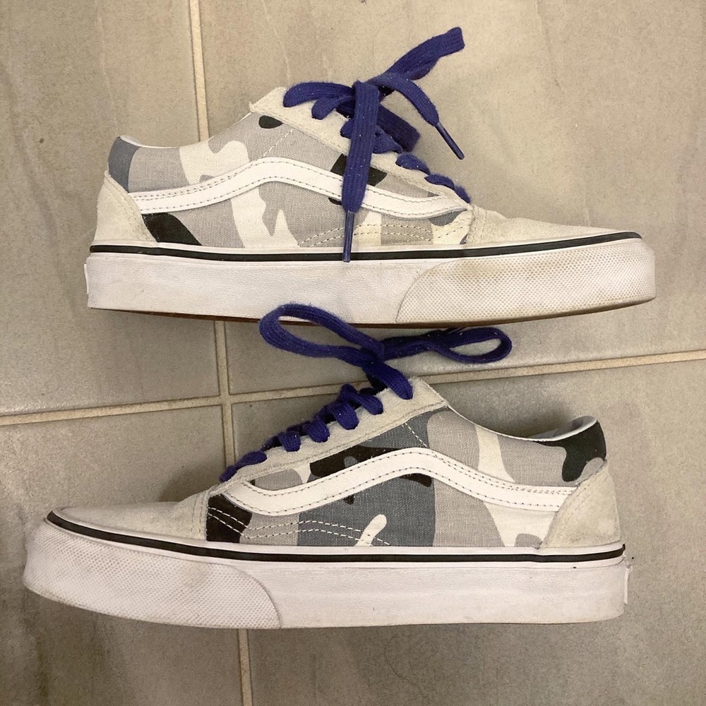 Vans Old Skool “Arctic Camo” or “Snow Camo”
